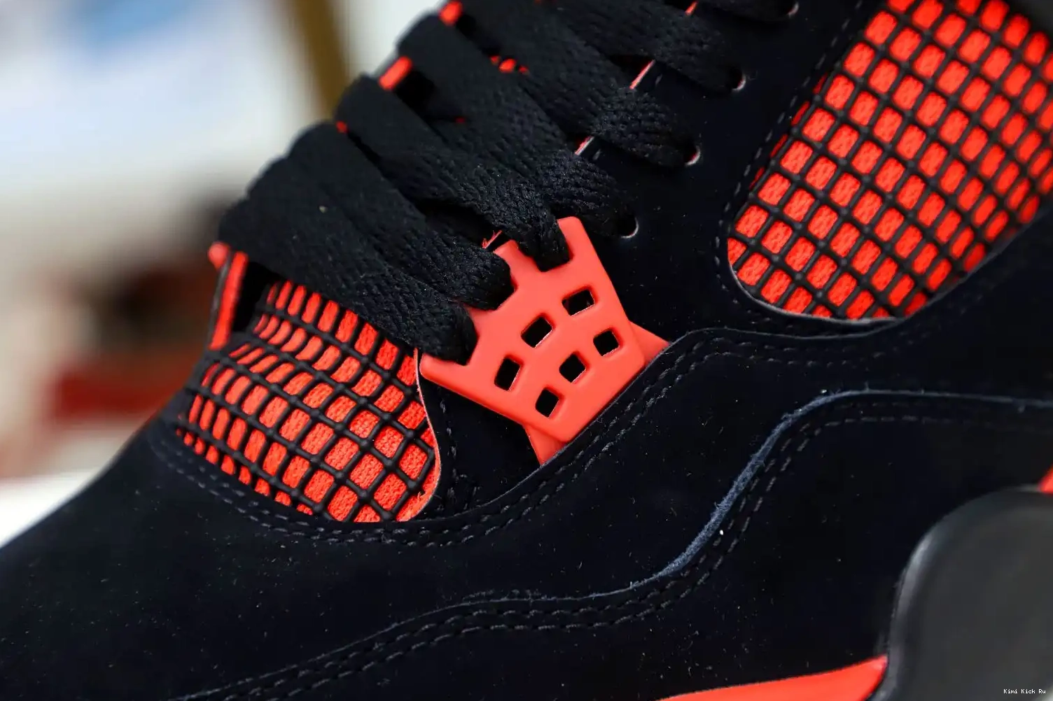 RETRO THUNDER' JORDAN 'RED 4 AIR Kimikick 0801